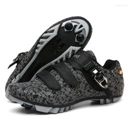 Cycling Shoes 2024 Sneaker Mtb Spd Cleat Non-slip Self-locking Bike Men's Road Footwear Mountain Flat Bicycle Sneakers