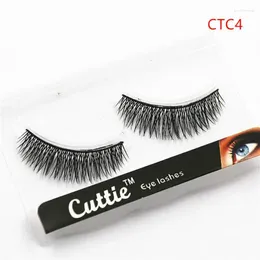 karmiu False Eyelashes 1 Pairs Sexy Thick Cross 3D Mink Hair Natural/thick Long Eye Lashes Wispy Makeup Beauty Extension Tools #CTC4