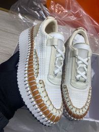 Le migliori scarpe casual da donna nuove Scarpe sportive Nama Rainbow Scarpe da donna bianche cucite a mano