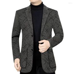 Men's Suits 2024 Fashion Wool Business Casual Suit Elegant Slim-fit Wedding Gentleman Korean Version Trend Host Blazer X13