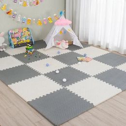 Foam Baby Play Mat Puzzle Mats Kids Interlocking Exercise Tiles Rugs Floor Tiles Toy Carpet Soft Carpet 30*30*1cm Goma Eva Floor 240314