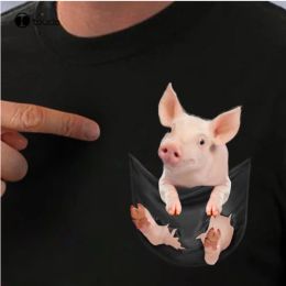 T-shirt Pig In Pocket Funny Classic TShirt S3Xl Tee Shirt Custom Aldult Teen Unisex Digital Printing Tee Shirt Fashion Funny New