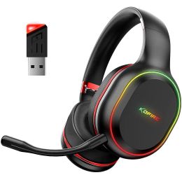 Headphones Picun UG05 Wireless Bluetooth Gaming Headset Foldable With Vibration Sound Effect Led Gradient Lighting Gamer Dedicated Headset