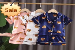 Kids Pyjamas Set Toddler Sleepwear New Summer Pijamas For Boys Clothes Baby Girls Pyjamas Suit Boys Pyjamas Children Clothing4859666