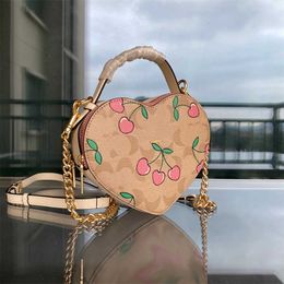 Shoulder Shoppers Tote Quality Leather Handbag Designers Purses Heart-shaped Ladies Crossbody Bags 60% Off Store Online