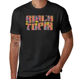 Men's Tank Tops Binchtopia T-Shirt Custom T Shirt Boys White Shirts Sports Fan T-shirts Mens Graphic Funny