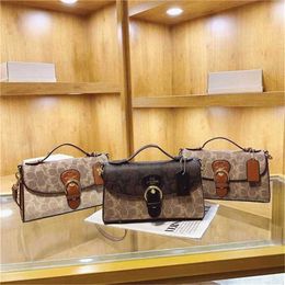 New Versatile French Womens Diagonal cross Small square style Advanced texture Handbag sale 60% Off Store Online