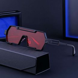 designer sunglasses Kila's New Futuristic Technology Integrated Metal Men's Trendy Instagram Style Sunglasses, Glasses