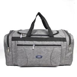 Duffel Bags Oxford Waterproof Men Travel Hand Luggage Big Business Large Capacity Weekend Duffle