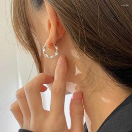 Stud Earrings VENTFILLE 1PC Silver Gold Color Mobius Strip For Women Girl Party Gift Vintage Plated Fashion Jewelry Drop Wholesale