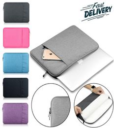 Laptop Sleeve Dropproof Dust for 1315 inch Notebook Bag For iPad Pro Apple ASUS Lenovo DellPortable 360° Protective Carrying Ca9404362