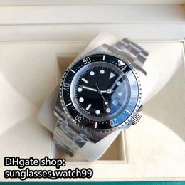 Top Bezel 41mm and 44mm watches for men luxury brand Ceramic The new water ghost men's steel watch diving series Automatic m272R