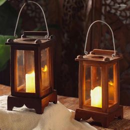 Candle Holders Solid Wood Floor Ideas Outdoor Table Hook Lid Transparent Luxury Kerzenhalter Party Decoration