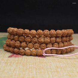 Bracciale a cinque facce Strand Jingang Pipal Tree Seed 108 pezzi