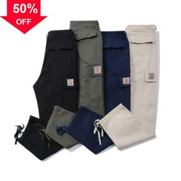 2024 Pantaloni da uomo oversize da uomo Carhart Designer Salopette allentata casual Pantaloni multifunzionali Pantaloni sportivi tascabili Taglia S a 2XL Taglia ghf668