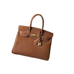 Can be labeled lychee grain genuine leather portable with large capacity classic trendy womens style 60% Off Store Online