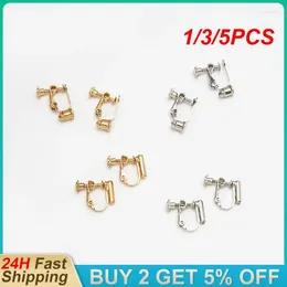Backs Earrings 1/3/5PCS Ear Clip Converter Jewellery Without Pierced Ears Needle Nails