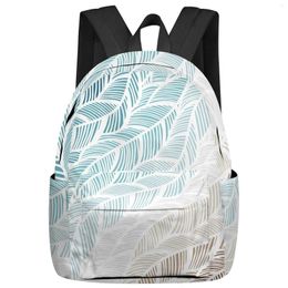 Backpack Abstract Summer Beach Texture Women Man Backpacks Waterproof Travel School For Student Boys Girls Laptop Bags Mochilas