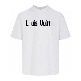 Louiseviution Shirt Designer T Shirt Luis Viton Casual Man Womens Tees With Letters Print Luxury Short Sleeves Top Sell Luxury Men Hip Hop Luis Viton Shirt 109