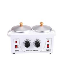 Professional Wax Warmer Hair Removal Electric Double Wax Pot Heater247h2103266