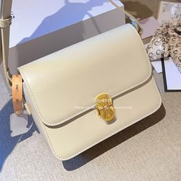 Luxury Designer shoulder bags teen triomph Genuine Leather handbag cowhide crossbody bag Womens flap lady Clutch satchel Underarm Bags Purses wallet o2194s