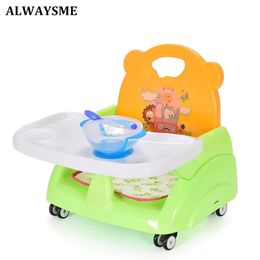 Foldable Portable Adjustable Kids Booster Seats Dinner Feeding for 6M-36M Baby Chairs