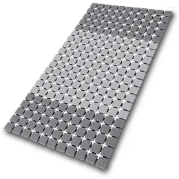 Bath Mats Non Slip Massage Bathtub Mat Shower Large Size With Suction Cups And Drain Holes For Tub