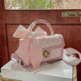 bow single texture messenger Handbag 70% Off Store wholesale