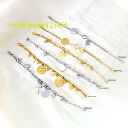 Waterproof 18k Gold Plated Stainless Steel Corn Fine Jewelry Bracelets Bangles Moissanite Bracelet