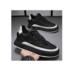 HBP Non-Brand Low top new version of cloth shoes cross-border trend mens breathable shoes