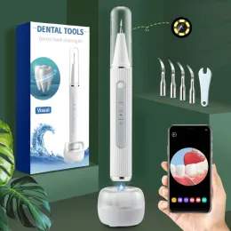 Trimmer Update Ultrasonic Tooth Cleaner with Camera Visual Electric Dental Scaler Calculus Tartar Remover Teeth Whitening Teeth Cleaner