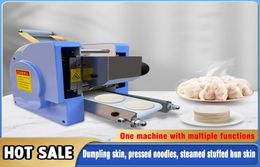 Dumpling Wrapper Machine Wonton Jiaozi Skins Rolling Automatic Chaos Leather Maker Commercial 220V3091232