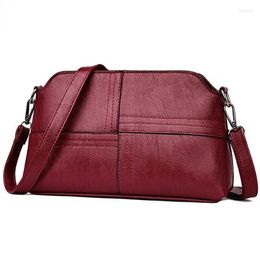 Waist Bags Casual PU Leather Women Crossbody Bag Shoulder Messenger For Female Mother Small Phone Purse Hiqh Quality