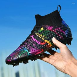 American Football Shoes Mens Cleats Designer Sport Boots Boy Outdoor Soccer Sock Unisex Anti Slip Men And Women