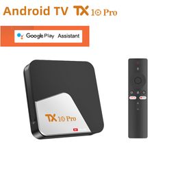 TX10 Pro ATV Android 13 Smart TV Box Allwinner H313 2GB 16GB Support Google Voice Dual Band Wifi Set Top Media Player Box