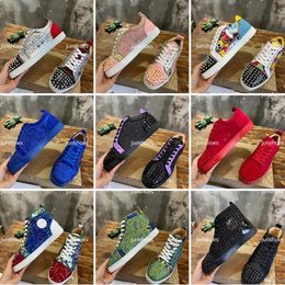 Fashion Men Women Vieira 2 Adolon sneakers luxury Suede calfskin leather Seavaste Junior Spikes Low-top High top sneaker Size 35-46