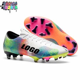 HBP Non-Brand chaussures de football indoor cleats turf indoor gold american spike football soccer shoes boots for kids shoes men