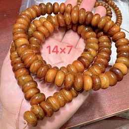 Strand Tibet Distressed Ox Bone 108 Pcs Men's And Women's Rosary Bracelets Tibetan Spacer Beads Diy