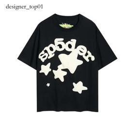 Spider 555 Spider Tshirt Tee Shirts Designer Tshirts for Men Womens Fashion Tshirt with Letters Casual Sp5der Young Thug 555555 Pure Cotton Summer Tshirts 2120