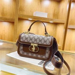 High quality shoulder for women 2024 small square vintage cross body trend Handbag 70% Off Store wholesale