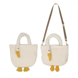 Evening Bags Cute Animal Plush Bag 3D Cartoon Crossbody Reisen Im Freien Purse Handbag Zipper Storage