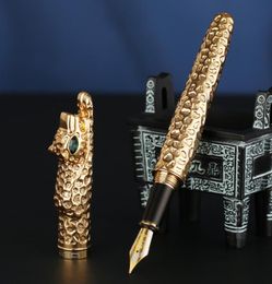 Jinhao New Luxury Fountain Pen Leopard Ink Pen Art Pens Luxury Collection Business Office Gift 2 Colors4765999