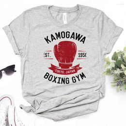 Women's T Shirts Boxing Shirt Women Graphic Girl Anime Designer Clothes