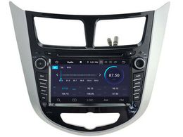 For Hyundai i25 Verna Solaris Accent 11-17 Android 10 GPS Navi Wifi DVD Radio