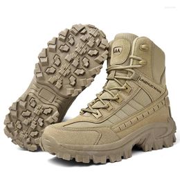 Fitness Shoes Military Man Tactical Boots 2024 For Men With Side Zipper Outdoor Hunting Male