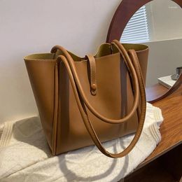 Shopping Bags 2PCS/Set Women's Bag Handbag Composite PU Leather Shoulder For Ladies Female Woman Large Capacity Tote