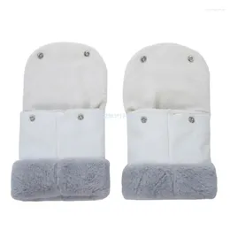 Stroller Parts 1 Pair Universal Hand Muff Winter Thermal Gloves Keep Your Hands Warm Dropship