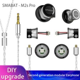 Headphones smabat M2sPro module headset DIY upgrade driver module professional fever adjust the sound quality MMCX wired HiFi Building