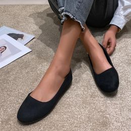 Casual Shoes Loafers Women Summer Fashion Light Flat For Shallow Silp On Woman Office Work Plus Size