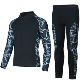 Women's Swimwear Diving Suit 3MM Men Wetsuit Neoprene Underwater Kitesurf Surf Surfing Spearfishing Jacket Pants Clothes Wet